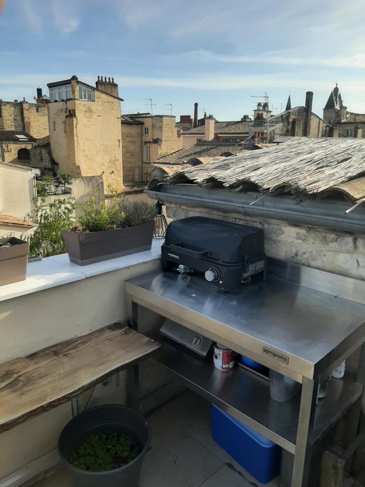 Appartement Avec Terrasse Centre Bordeaux Extérieur photo
